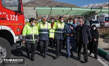 مانور سراسری برف روبی در منطقه 1 تهران 15