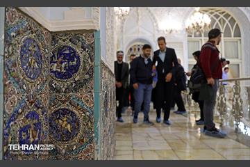 نمایشگاه «رخ دوست»تور تهرانگردی وابستگان نظامی سفارتخانه‌های خارجی مقیم تهران 21