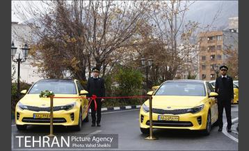 مراسم رونمایی از ناوگان نوسازی شده تاکسیرانی  6