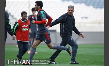 تمرین 3 فروردین تیم ملی فوتبال ایران  5