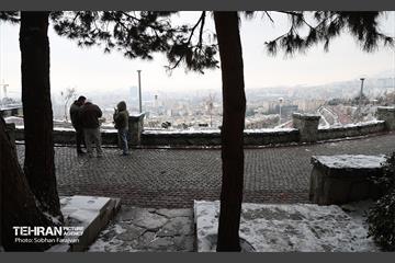 روز برفی تهران - 1 13