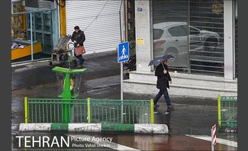 اول هفته بارانی تهران 5