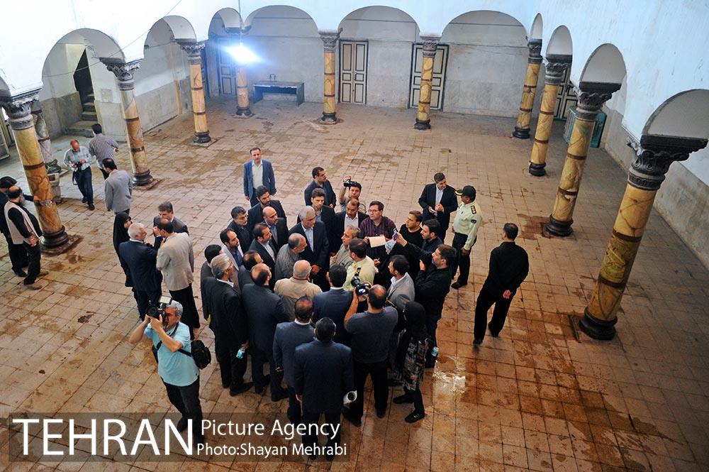 بازدید شهردار تهران از ساختمان کلاه فرنگی، دانشگاه تربیت معلم خوارزمی و تابلو نقش رستم ورزشگاه شیرودی به مناسبت روز تهران 5