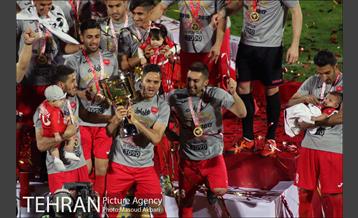 جشن قهرمانی تیم فوتبال پرسپولیس