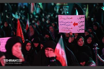 عزاداری شب هشتم ماه محرم در میدان نبوت 54