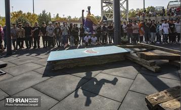 مسابقات پارکور فری استایل  11