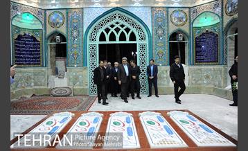 بازدید شهردار تهران از مقبره شهدای گمنام ابوذر 3