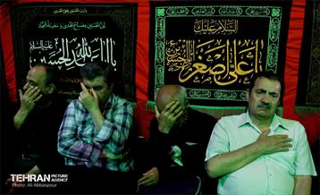 تعزیه در تکیه تجریش 8