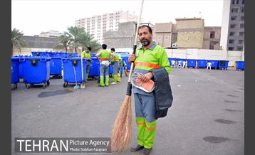 صبحگاه پاکبانان در شهر کربلا 16