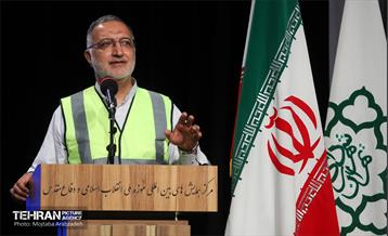 مراسم تجلیل از کارگران نمونه شهرداری تهران 14