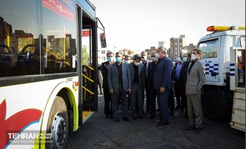 بازدید شهردار تهران از شرکت واحد اتوبوسرانی تهران 32