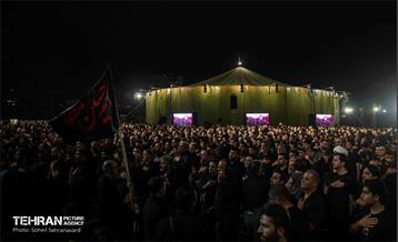 تشیع شهید پلیس در هیأت رایة العباس(ع) 21