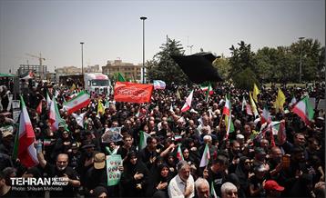 تشییع شهدای اقتدار ملی در تهران - 4 24