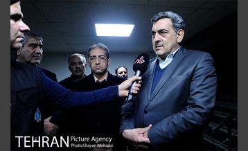 افتتاح پروژه زیرگذر استاد معین 43