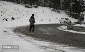 روز برفی تهران - 2 5