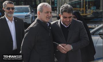 مراسم رونمایی از نخستین بسته حمل و نقل عمومی برقی تهران 3