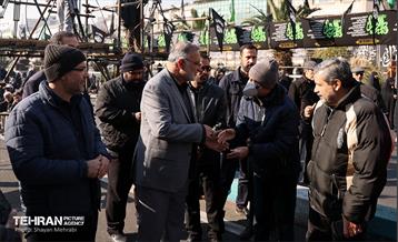 عزاداری شهادت حضرت فاطمه(س) در میدان هفت تیر 37