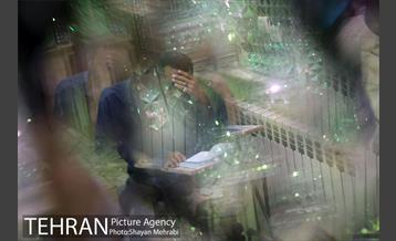 مراسم دعای عرفه در امامزاده زید(ع) بازار 40