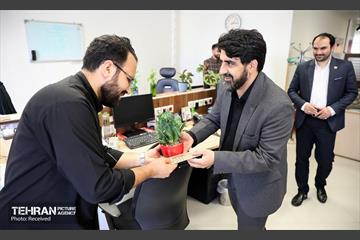 بازدید سخنگوی شهرداری تهران از موسسه همشهری 13