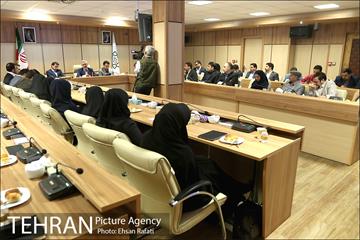 مراسم تکریم امین عارف نیا و معارفه محمد علی کریمی رییس مرکز ارتباطات و امور بین الملل شهرداری تهران 7