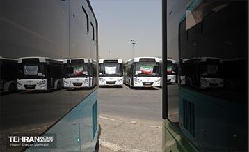 رونمایی از ۱۰۰ دستگاه اتوبوس ناوگان حمل و نقل عمومی شهر تهران 35