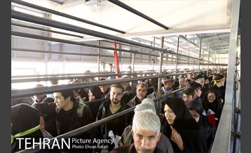 گیت نهایی اتباع خارجی برای ورود به کشور عراق. در این بخش مهرنهایی داخل پاسپورت چک می شد