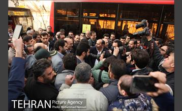 آیین رونمایی و بهره برداری از ناوگان حمل و نقل پاک با حضور دکتر قالیباف 29