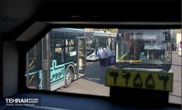 به وقت خدمت؛ ایستگاه شارژ اتوبوس برقی «قورخانه» 33