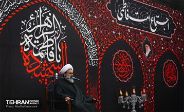 عزاداری شهادت حضرت فاطمه(س) در منطقه 8 6