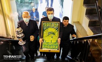 حضور خادمان امام رضا(ع) در بهشت حضرت زهرا(س) 1