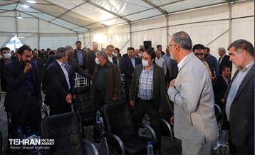 آیین کلنگ‌ زنی احداث ۳ هزار واحد مسکونی قرارگاه جهادی تامین مسکن شهر تهران 5