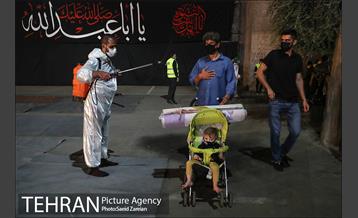 عزاداری شب دوم محرم در هیئت ریحانة الحسین 2