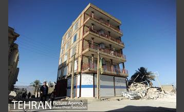 خدمات رسانی شهرداری تهران به مناطق حادثه زلزله کرمانشاه 7