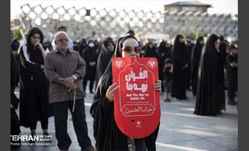 آیین بدرقه جاماندگان اربعین در میدان امام حسین(ع) 12