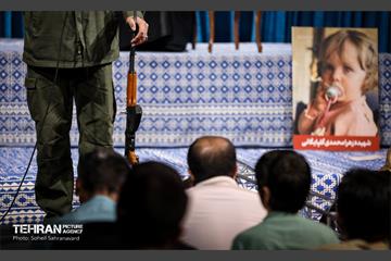 مراسم مناجات و توسل به امام زمان(عج) در رواق کشوردوست