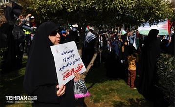 اجتماع مادران و کودکان حامی غزه 2