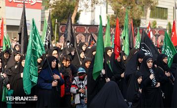 عزاداری شهادت حضرت فاطمه(س) در منطقه 21 8