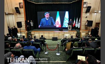 افتتاح پروژه زیرگذر استاد معین 34