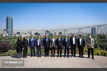 بازدید وزیر فرهنگ جمهوری آذربایجان از اراضی عباس آباد 9