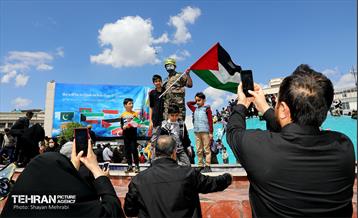 راهپیمایی وز قدس در پایتخت 6