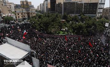 دسته عزاداری دانشگاه امام صادق(ع) در ظهر عاشورا 18