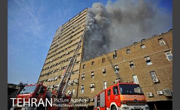 آتش سوزی در ساختمان پلاسکو -1 16