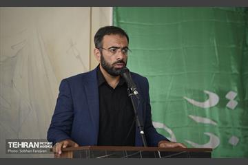 آیین رونمایی از سازه حجمی عصر عاشورا 12