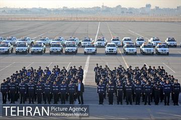 پیشواز نیروهای شهربان و حریم بان از نوروز با حضور شهردار تهران 21