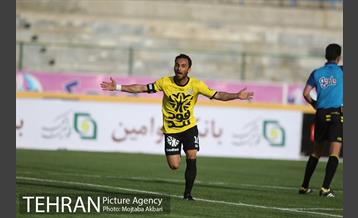 دیدار راه آهن و پدیده در لیگ برتر فوتبال 13