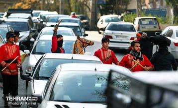 آئین های پیشواز نوروز در کوچه های بهاری بهشتی محله قدیمی زرگنده 1