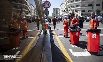 خدمات شهرداری تهران در پایان روز قدس 15