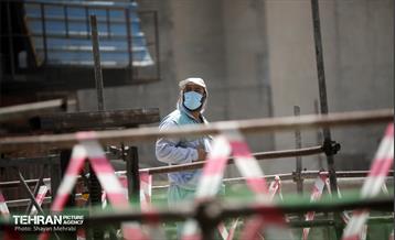 بازدید اعضای کمسیون حمل و نقل شورای اسلامی شهر از ایستگاه تقاطعی مترو توحید 48