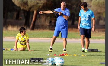 تمرین تیم فوتبال استقلال تهران 6