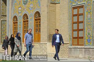بازدید شهردار بلگراد از کاخ گلستان 4